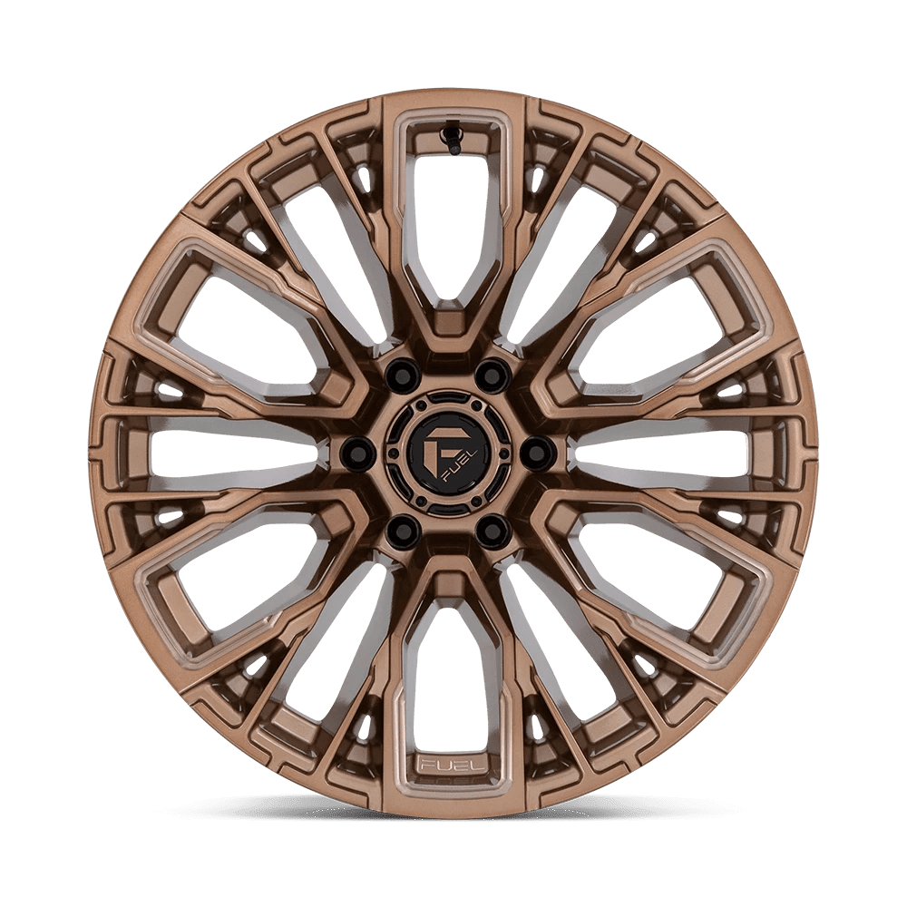 17x9 Fuel Off-Road D850 Rebar Platinum Bronze Milled Wheel 6x135 (-12mm)