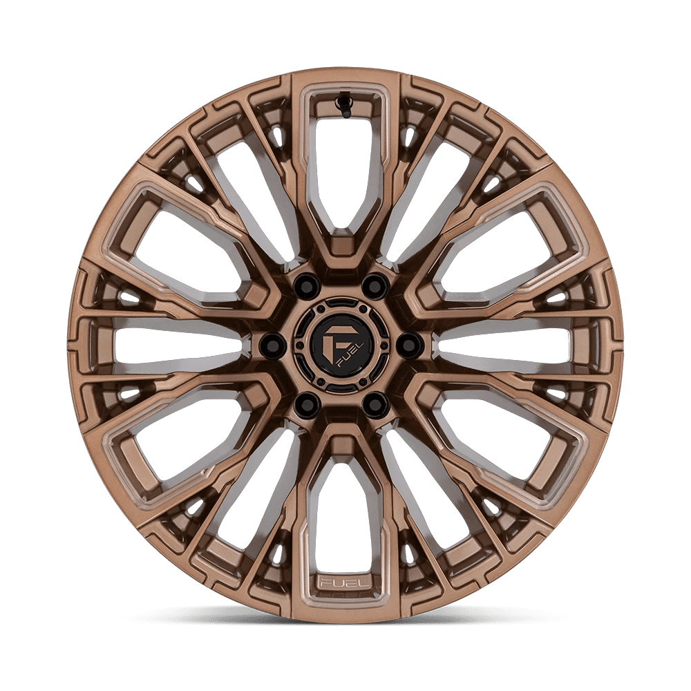 17x9 Fuel D850 Rebar Platinum Bronze Milled Wheel 6x5.5 (-12mm)