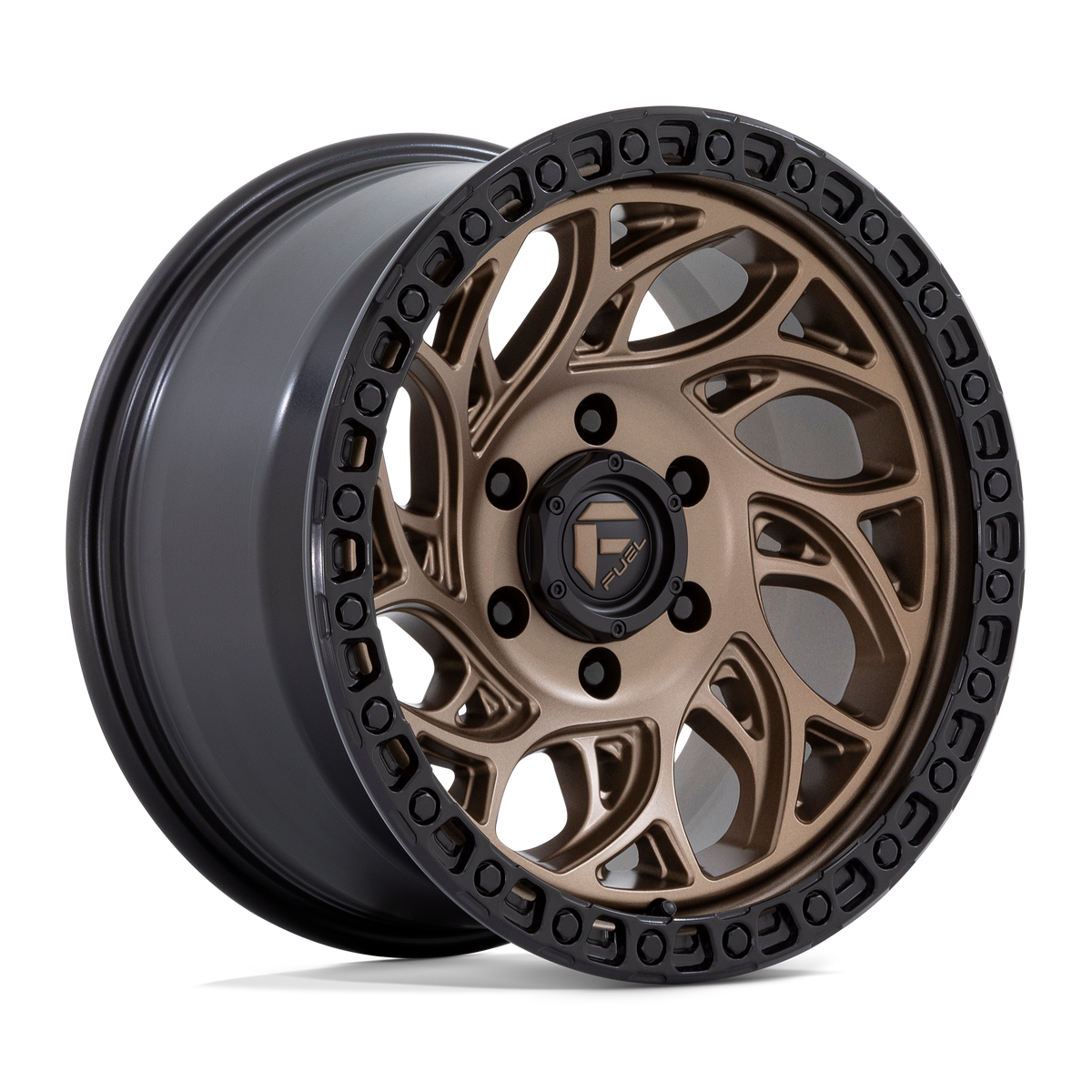20x9 Fuel Off-Road D841 Runner OR Bronze With Black Ring Wheel 6x135 (1mm)