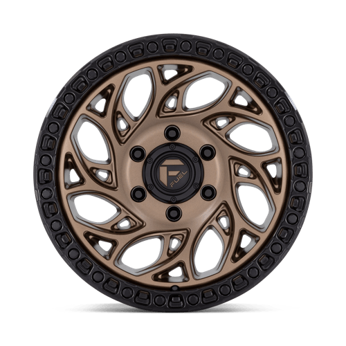 20x9 Fuel Off-Road D841 Runner OR Bronze With Black Ring Wheel 5x5.5 (1mm)