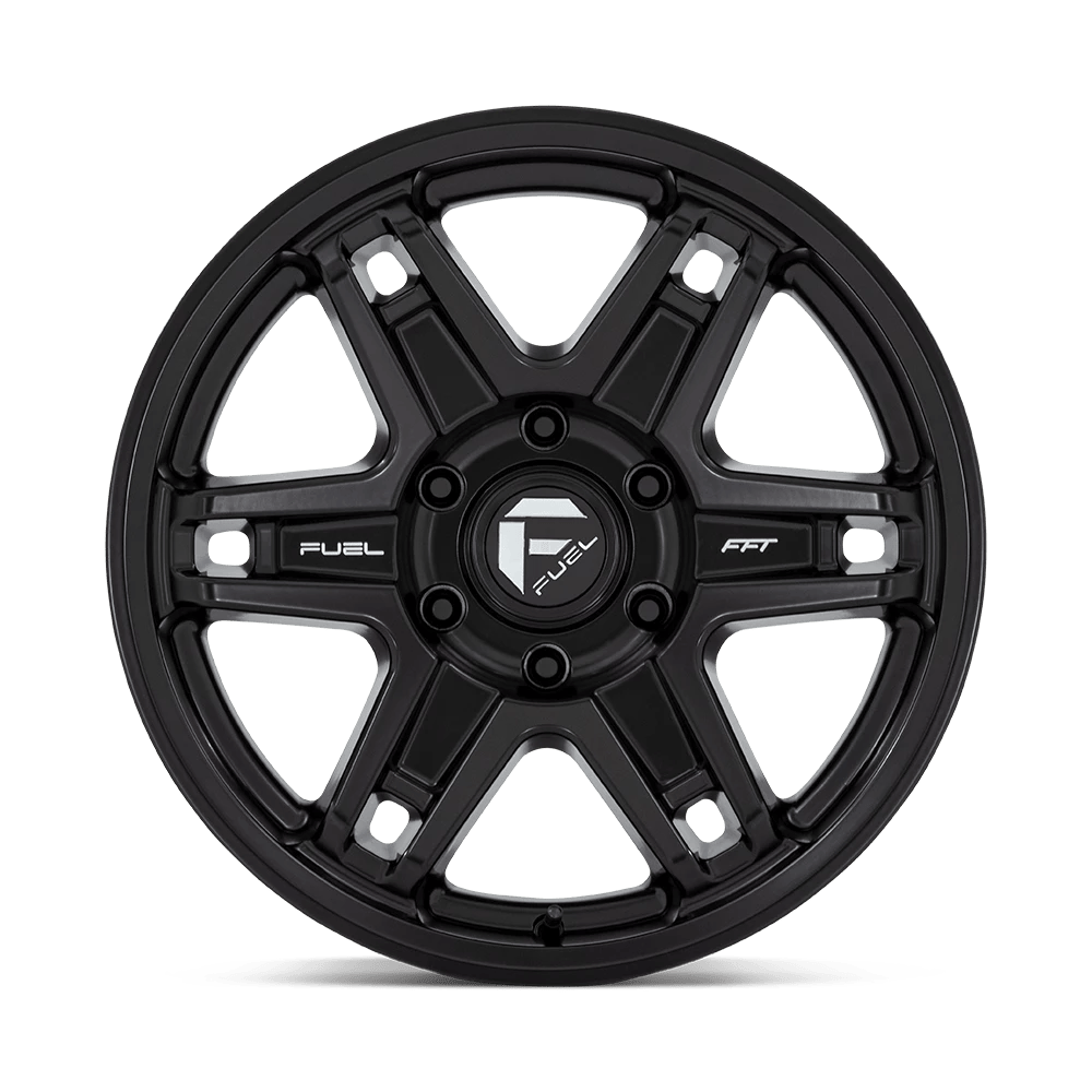 18x8.5 Fuel D836 Slayer Matte Black Wheel 6x5.5 (1mm)