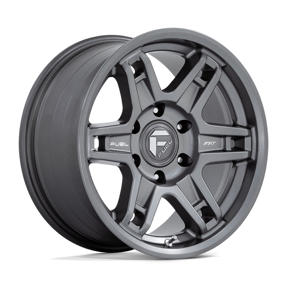 17x8.5 Fuel D838 Slayer Matte Gunmetal Wheel 6x135 (1mm)