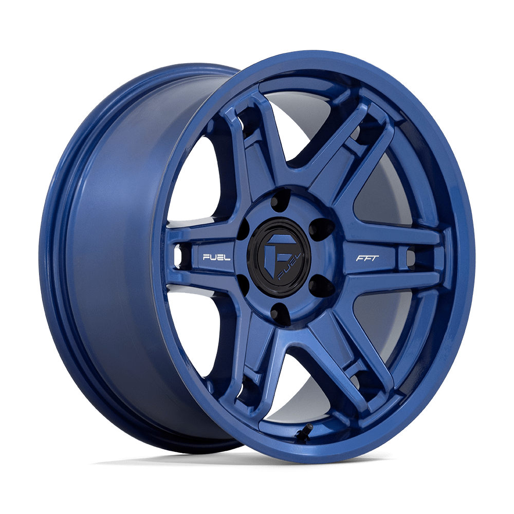 18x8.5 Fuel D839 Slayer Dark Blue Wheel 6x5.5 (-15mm)