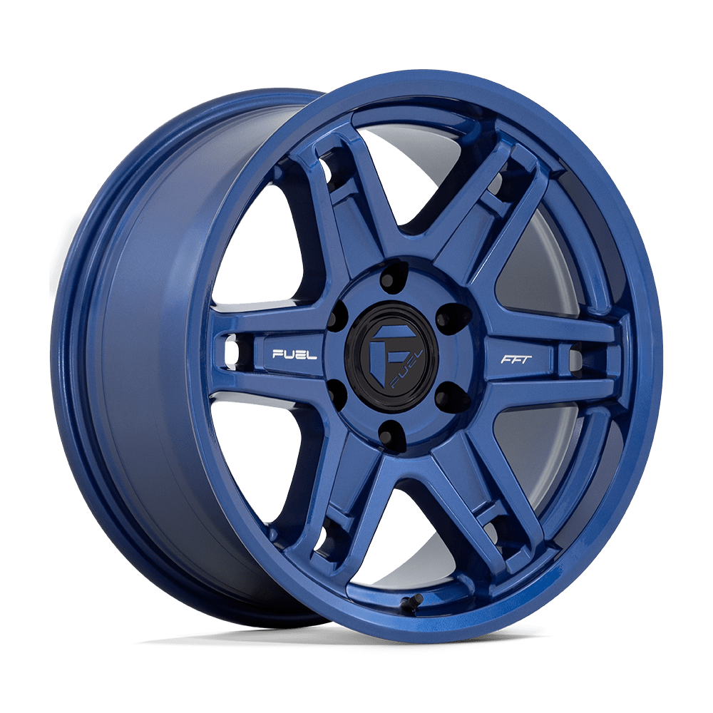 18x8.5 Fuel D839 Slayer Dark Blue Wheel 6x5.5 (1mm)