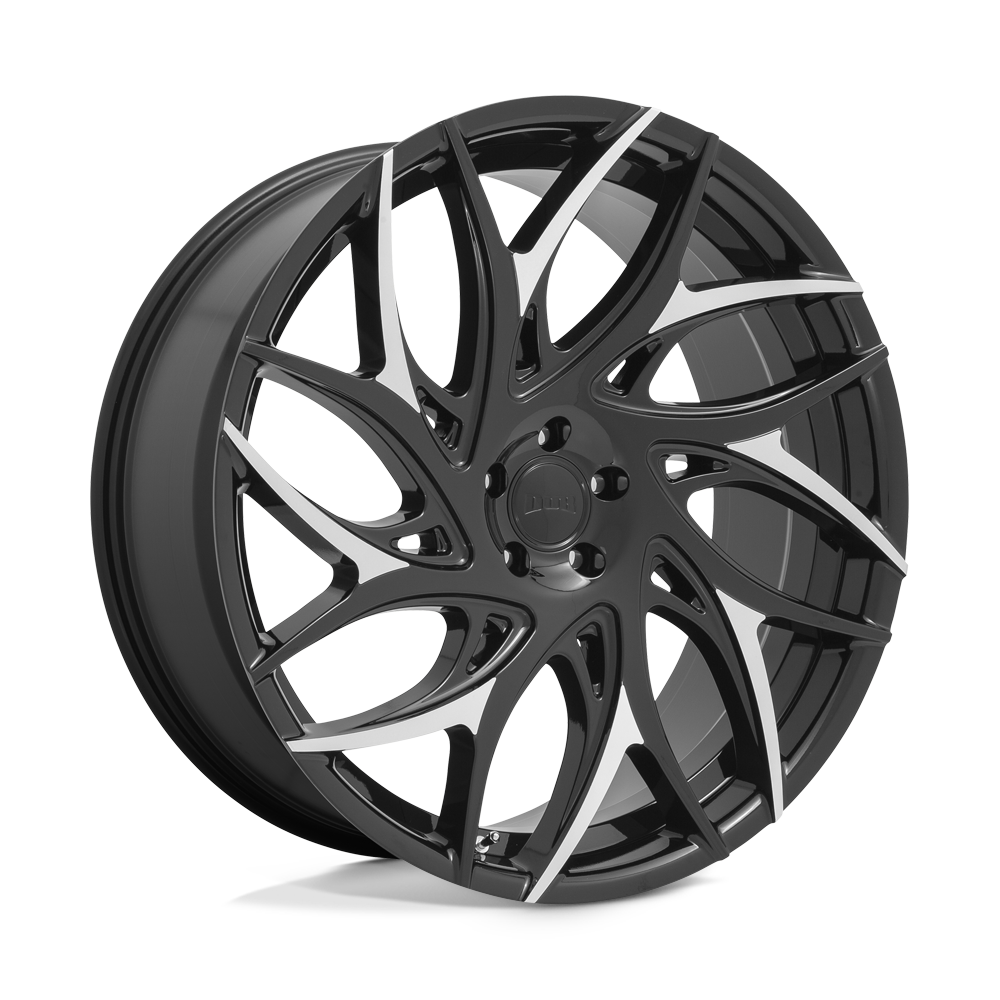 26x10 DUB S259 G.O.A.T. Gloss Black With Machined Spokes Wheel 6x135 (30mm)
