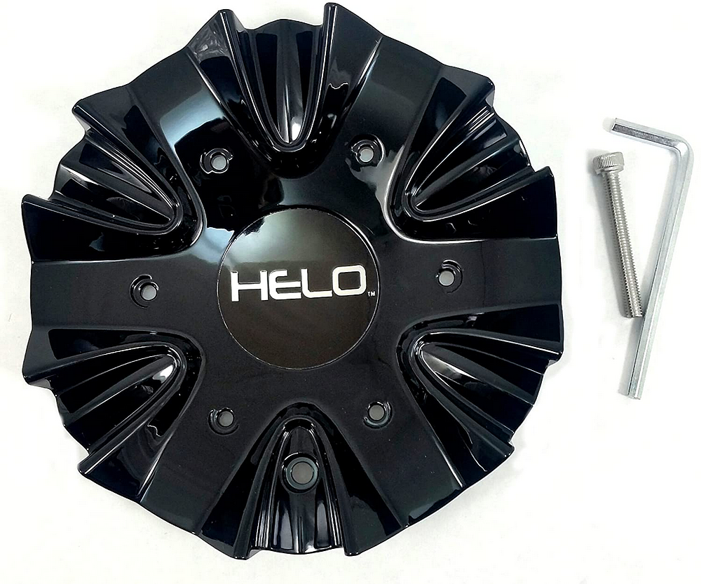 HLO CAP HE866 GLOSS BLACK W/O INSERTS