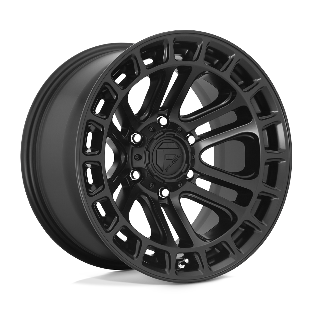 20x10 Fuel D718 HEATER Matte Black Wheel 6x135 (-18mm)