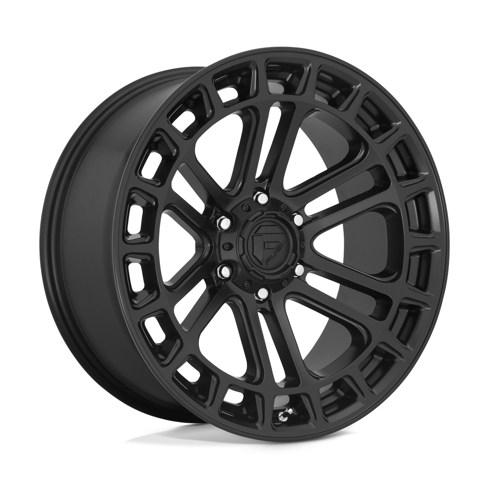 20x9 Fuel D718 HEATER Matte Black Wheel 6x135 (1mm)