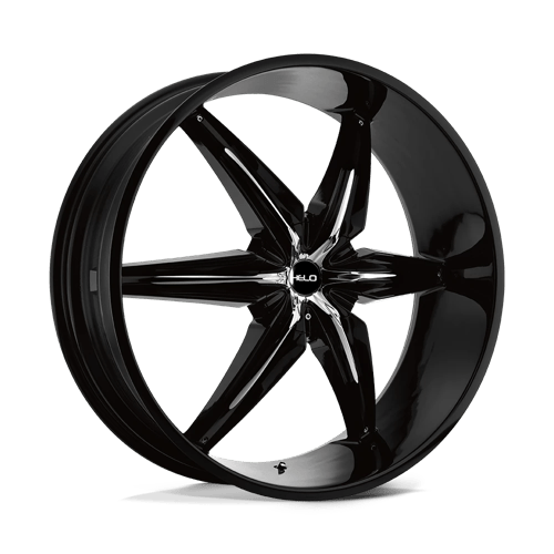 HE866 20X8.5 5X108/4.5 G-BLK/CHR +35MM