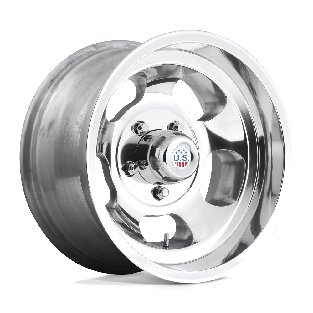 15x8 US Mags U101 INDY HIGH LUSTER POLISHED Wheel 5x101.6/5x4 (0mm)