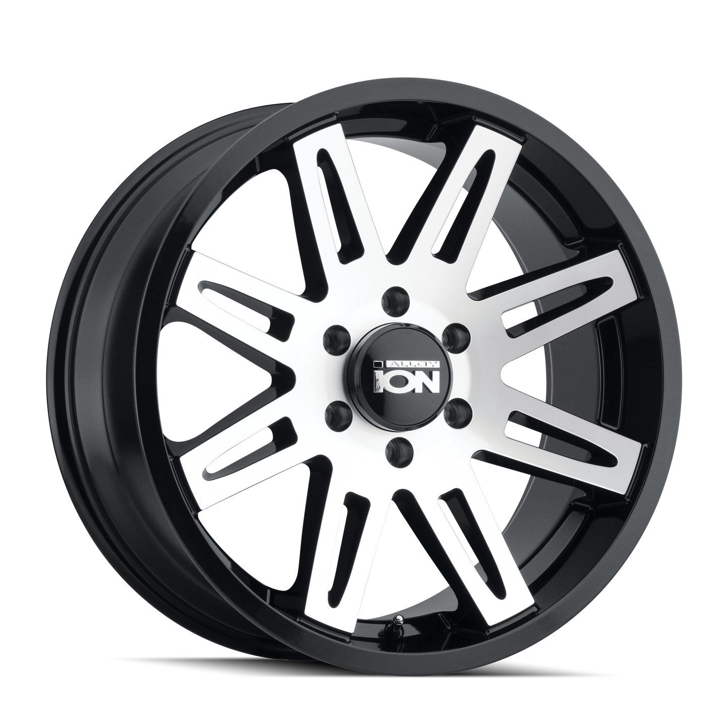 20x9 Ion 142 Black/Machined Wheel 8x6.5 (18mm)