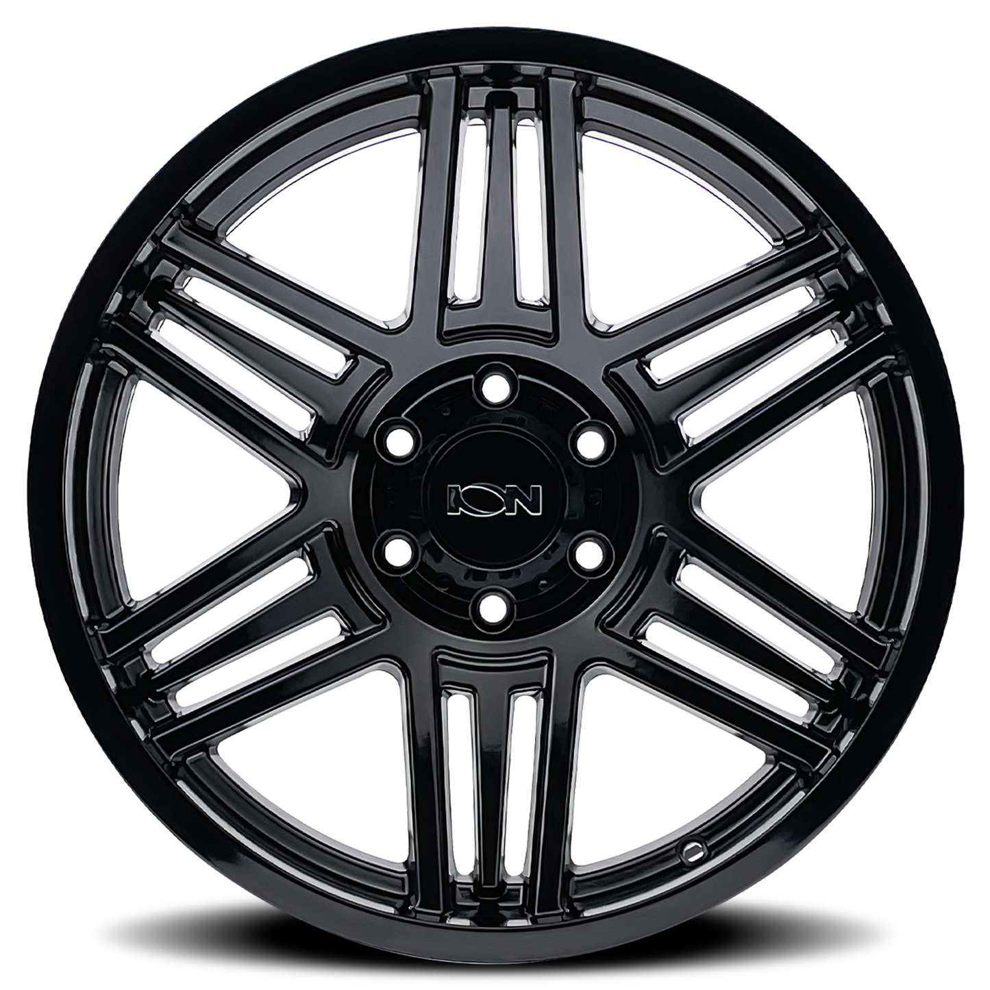 17x9 Ion 147 Gloss Black Wheel 6x135 (0mm)