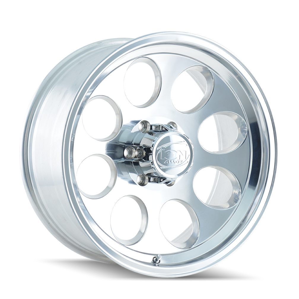 15x8 Ion 171 Polished Wheel 5x4.5 (-27mm)