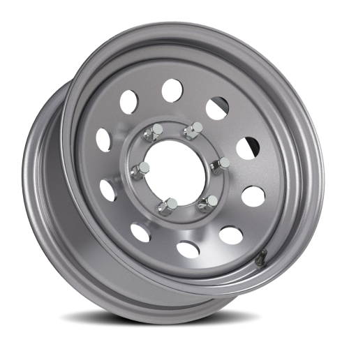 16x6 Vision JG70 Trailer Silver Wheel 6x5.5 (0mm)
