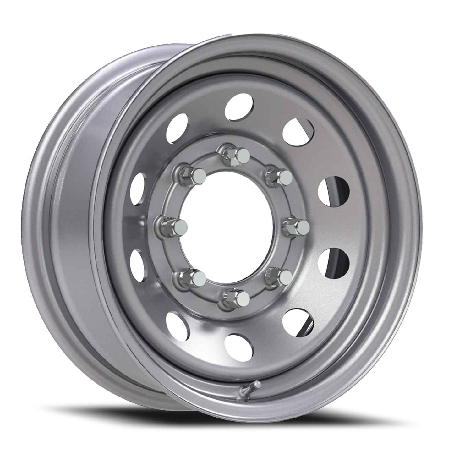 16x6 Vision JG70 Trailer Silver Wheel 8x6.5 (0mm)