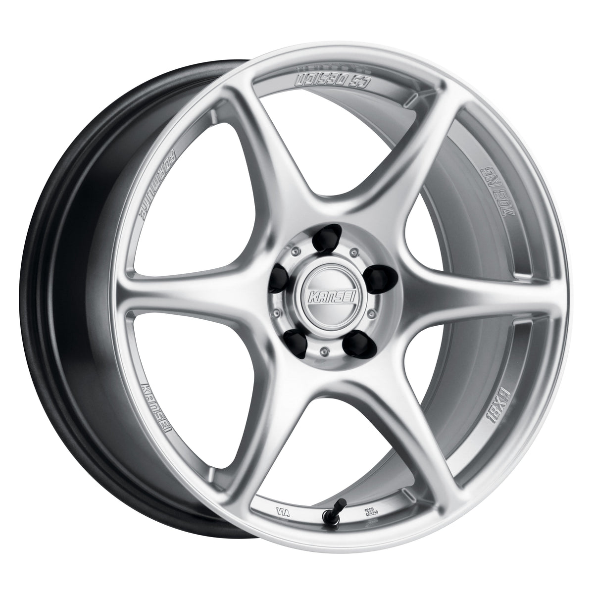 17x9 Kansei K11S Tandem Hyper Silver Wheel 5x100 (22mm)