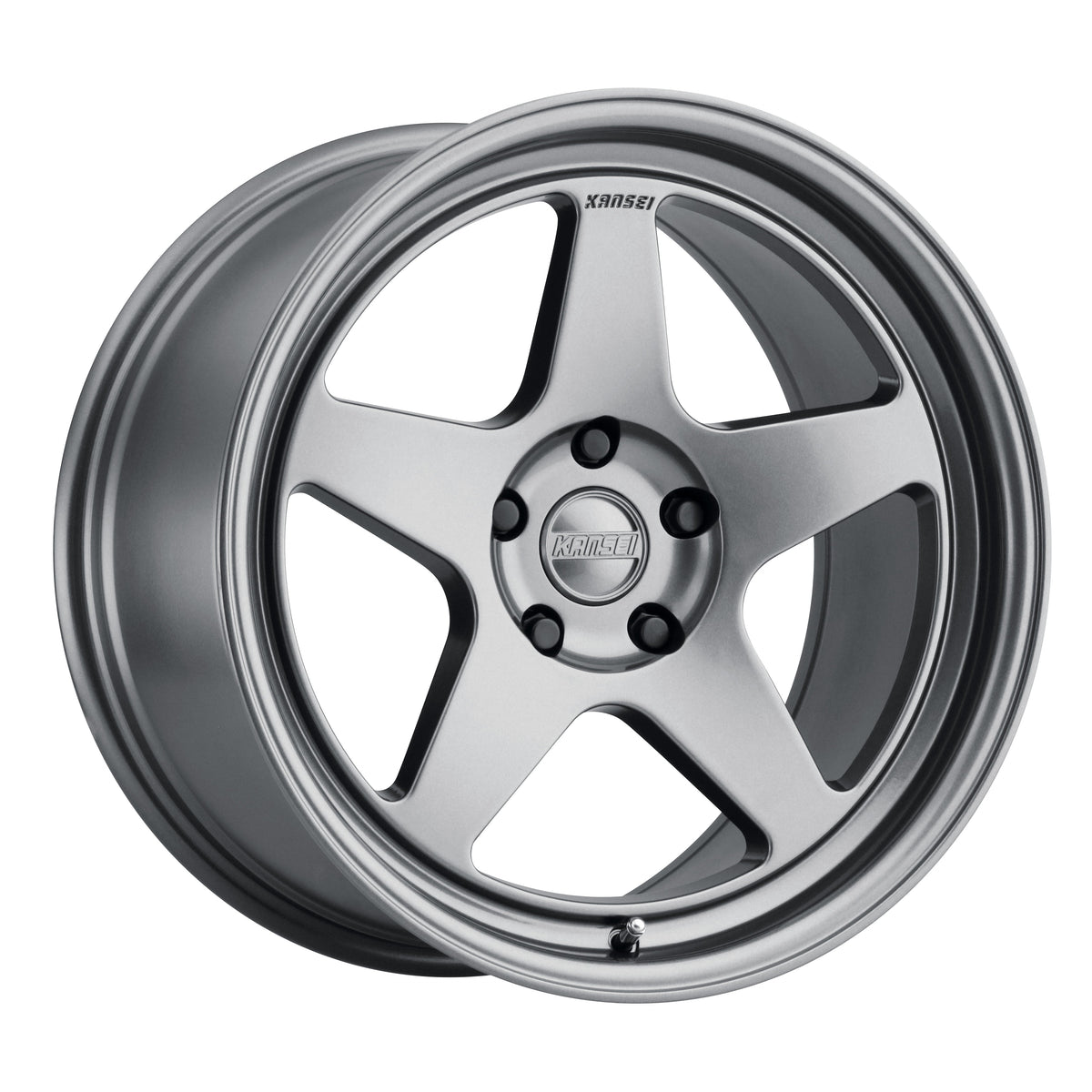 17x8 Kansei K12G KNP Gloss Gunmetal Wheel 5x100 (35mm)