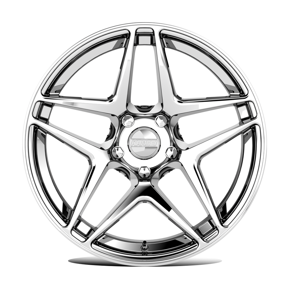 18x9.5 Kansei K15X Astro Chrome Wheel 5x120 (35mm)