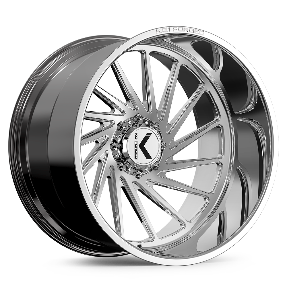 24x14 KG1 Forged KC047 Tonic Polished RIGHT DIRECTIONAL Wheel Blank (-76mm)