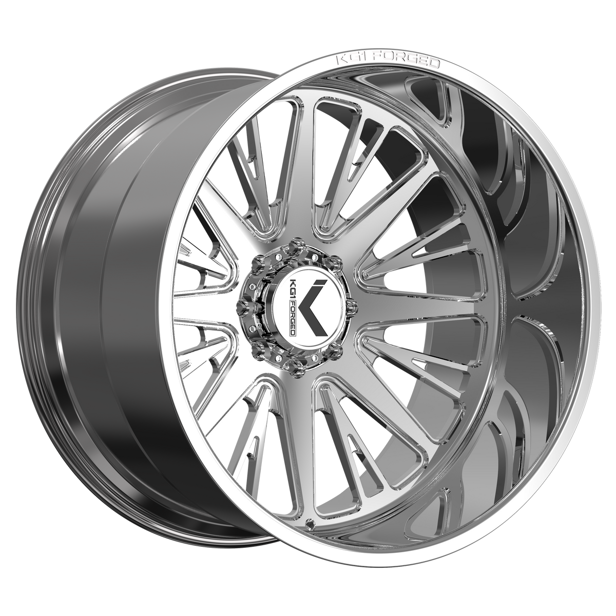 24x12 KG1 Forged KC069 Inject Polished Wheel Blank (-44mm)