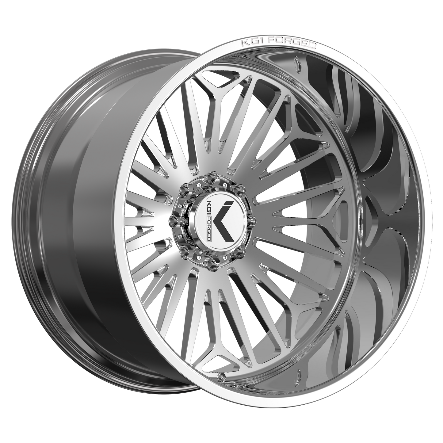 24x12 KG1 Forged KC078 Lush Polished Wheel Blank (-44mm)