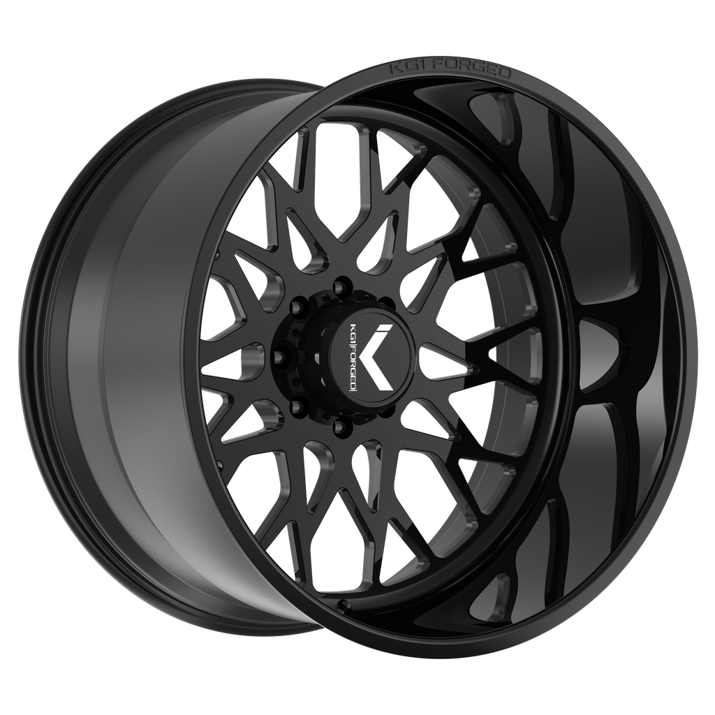 22x12 KG1 Forged KD019 Torture-S Black DUALLY SS FRONT Wheel Blank (-44mm)