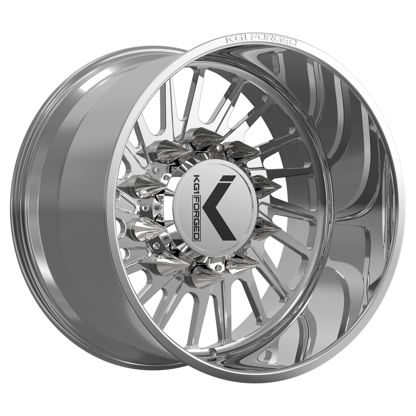 26x14 KG1 Forged KD038 Javelin-S RIGHT DIR DUALLY SS FRONT Wheel Blank (-76mm)