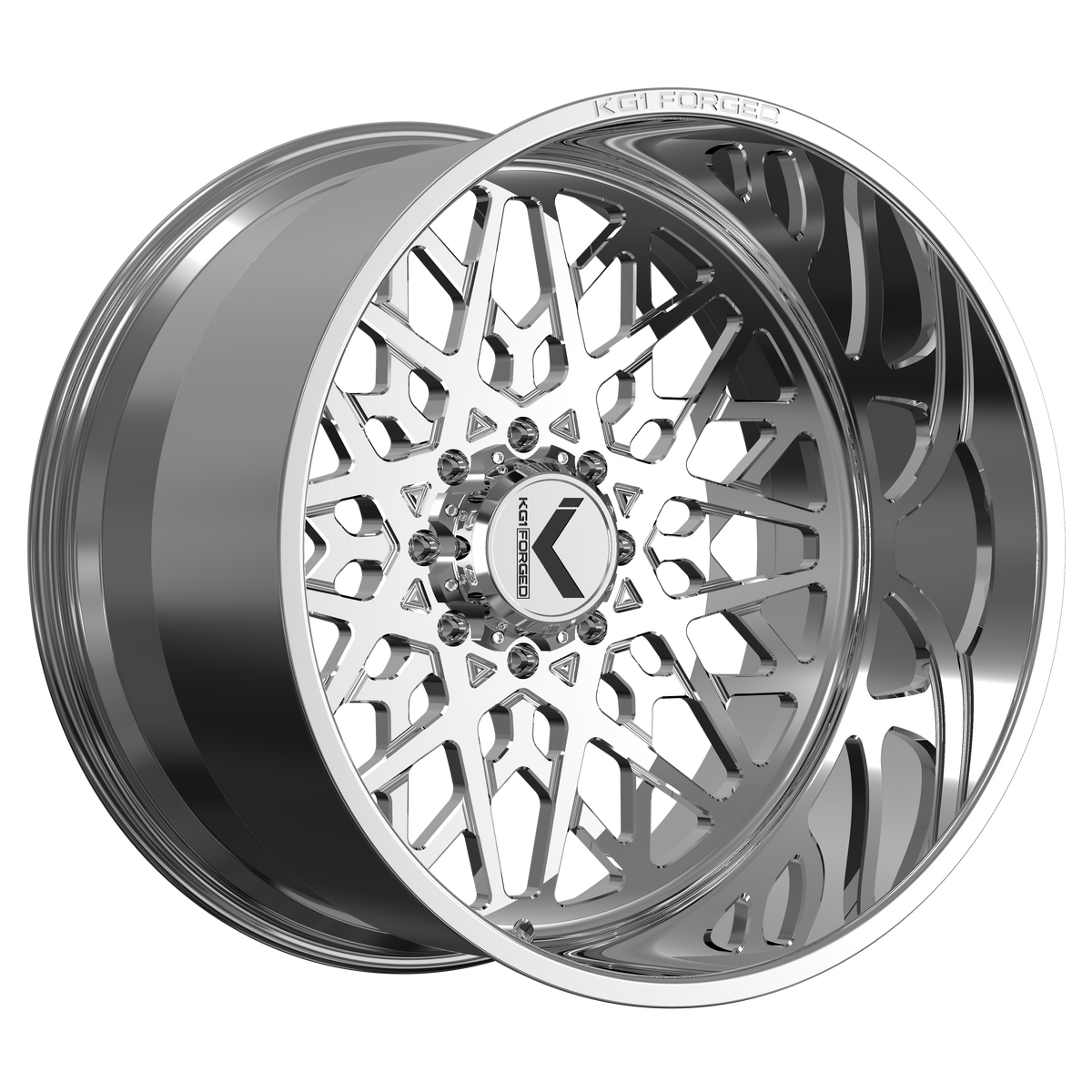 24x14 KG1 Forged KF067 Enigma Polished Wheel Blank (-76mm)
