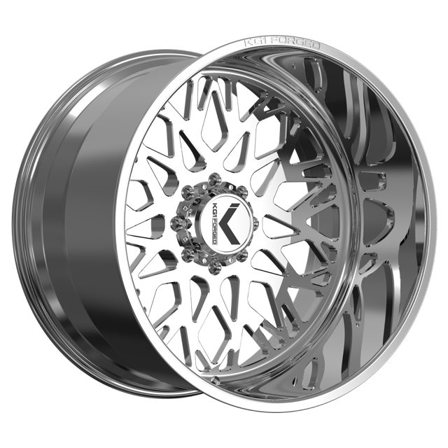 24x14 KG1 Forged KF056 Elevate Polished Wheel 6x5.5 (-76mm)