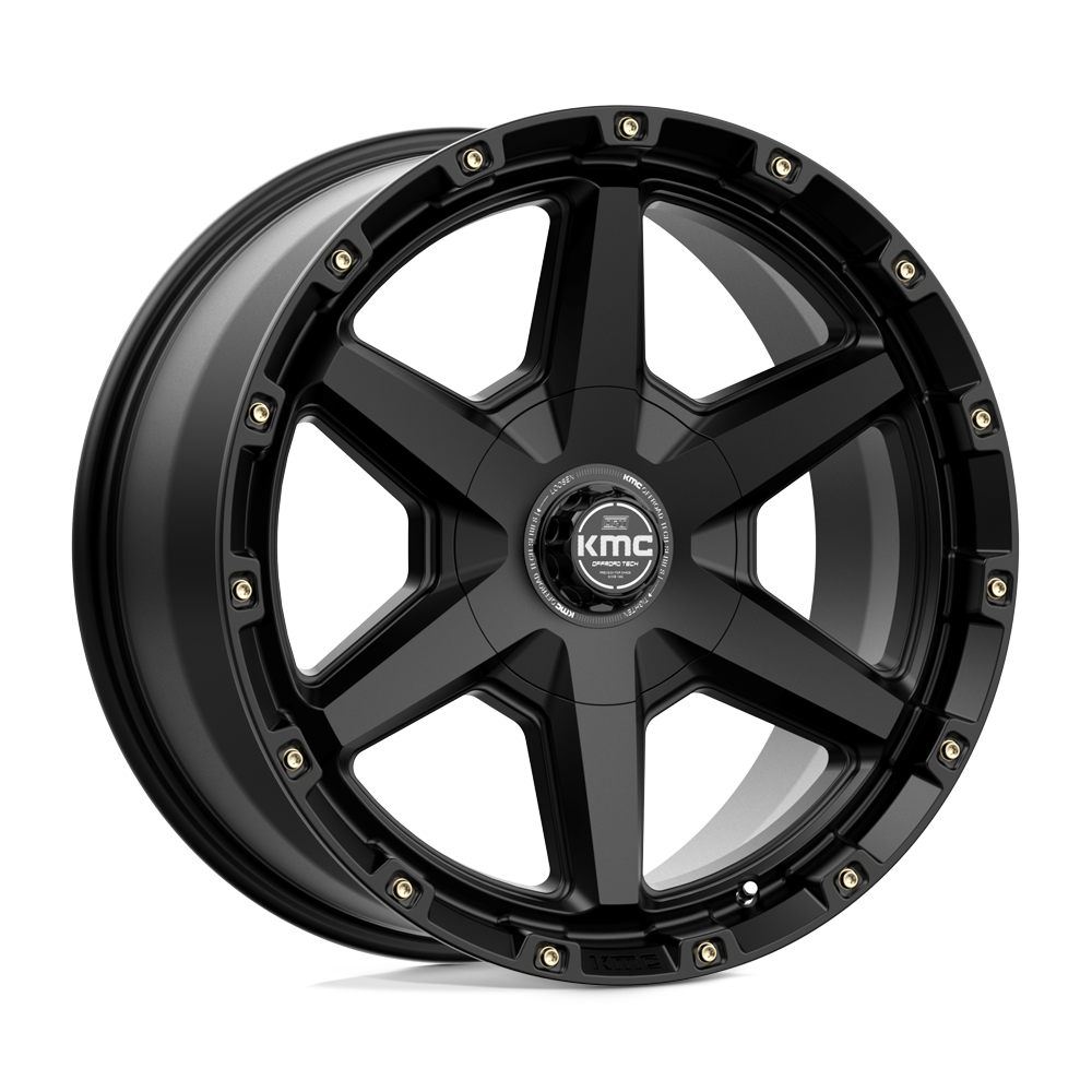 20x9 KMC KM101 TEMPO Satin Black Wheel 6x135/6x5.5 (18mm)