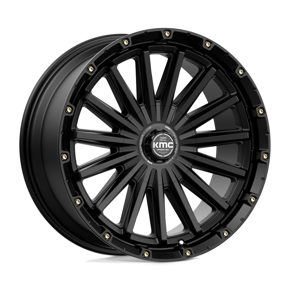 20x9 KMC KM102 SIGNAL Satin Black Wheel 6x4.5/6x5.5/6x4.5/6x5.5 (18mm)