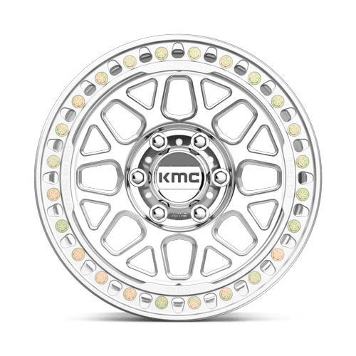 17x9 KMC KM235 Grenade Crawl Machined BEADLOCK Wheel 6x4.5 (-38mm)