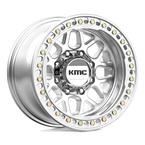 17x9 KMC KM235 Grenade Crawl Beadlock Machined Wheel 8X6.5 (-38mm)
