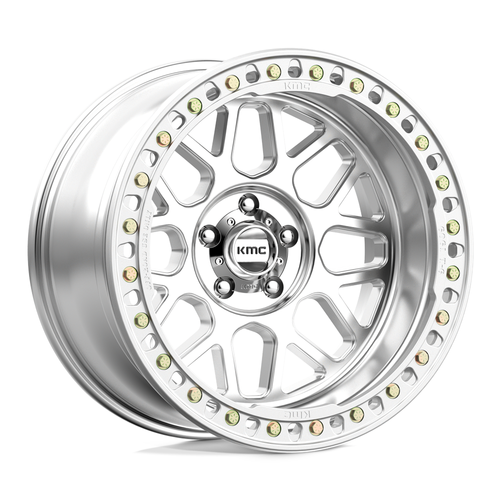 20x10 KMC KM235 Grenade Crawl Beadlock Machined Wheel 5x5 (-48mm)