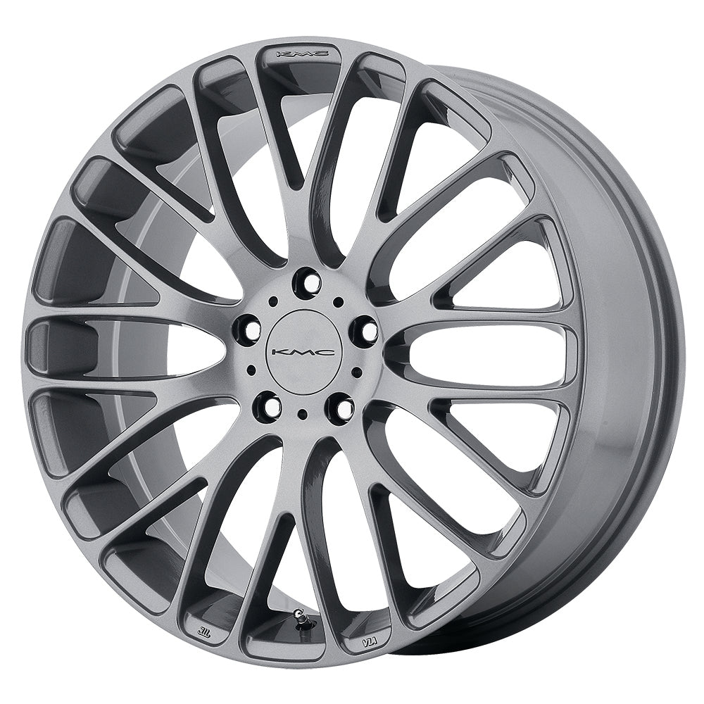 17x7 KMC KM693 Maze Pearl Gray Wheel 5x4.5 (45mm)