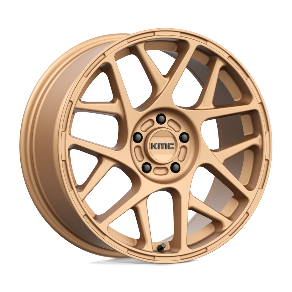 18x8 KMC KM708 BULLY Matte Bronze Wheel 5x4.5 (38mm)