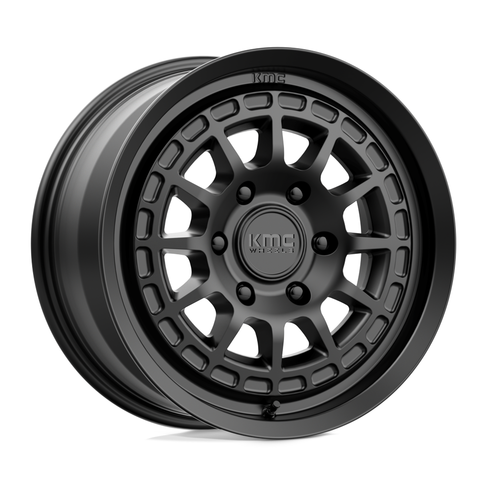 17x8 KMC KM719 Canyon Satin Black Wheel 6x5.5 (35mm)