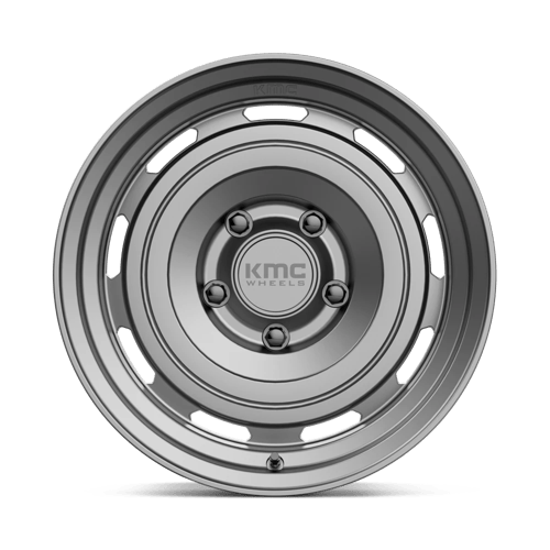 17x8.5 KMC KM720 Roswell Matte Anthracite Wheel 5x4.25 (10mm)