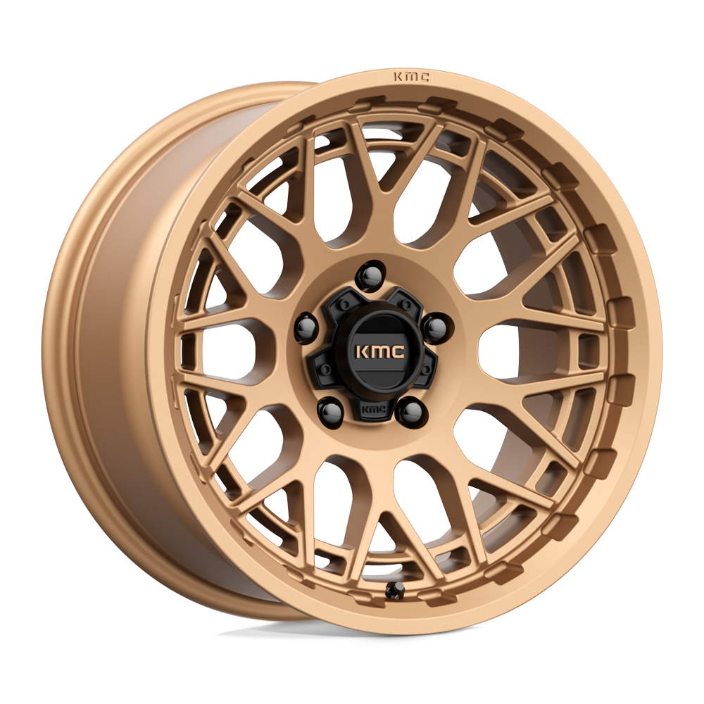18x9 KMC KM722 Technic Matte Bronze Wheel 6x135 (0mm)