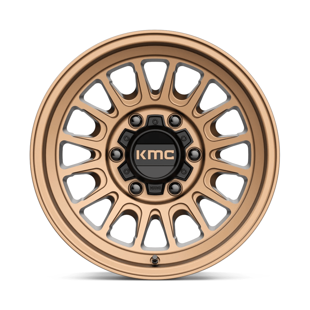 17x9 KMC KM724 Impact OL Matte Bronze Wheel 6x5.5 (-12mm)