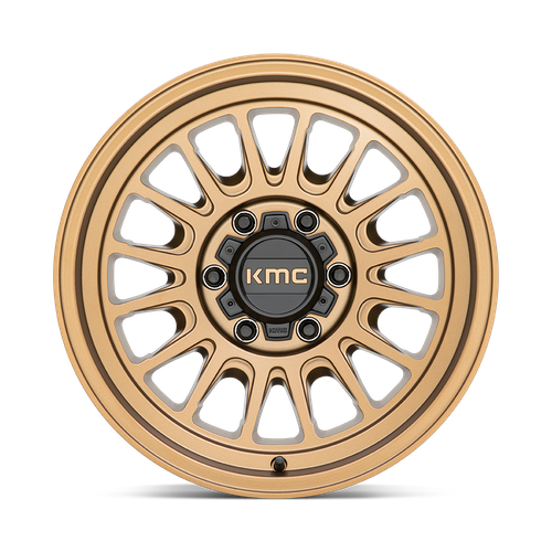 17x8.5 KMC KM724 IMPACT OL Matte Bronze Wheel 6x120 (0mm)