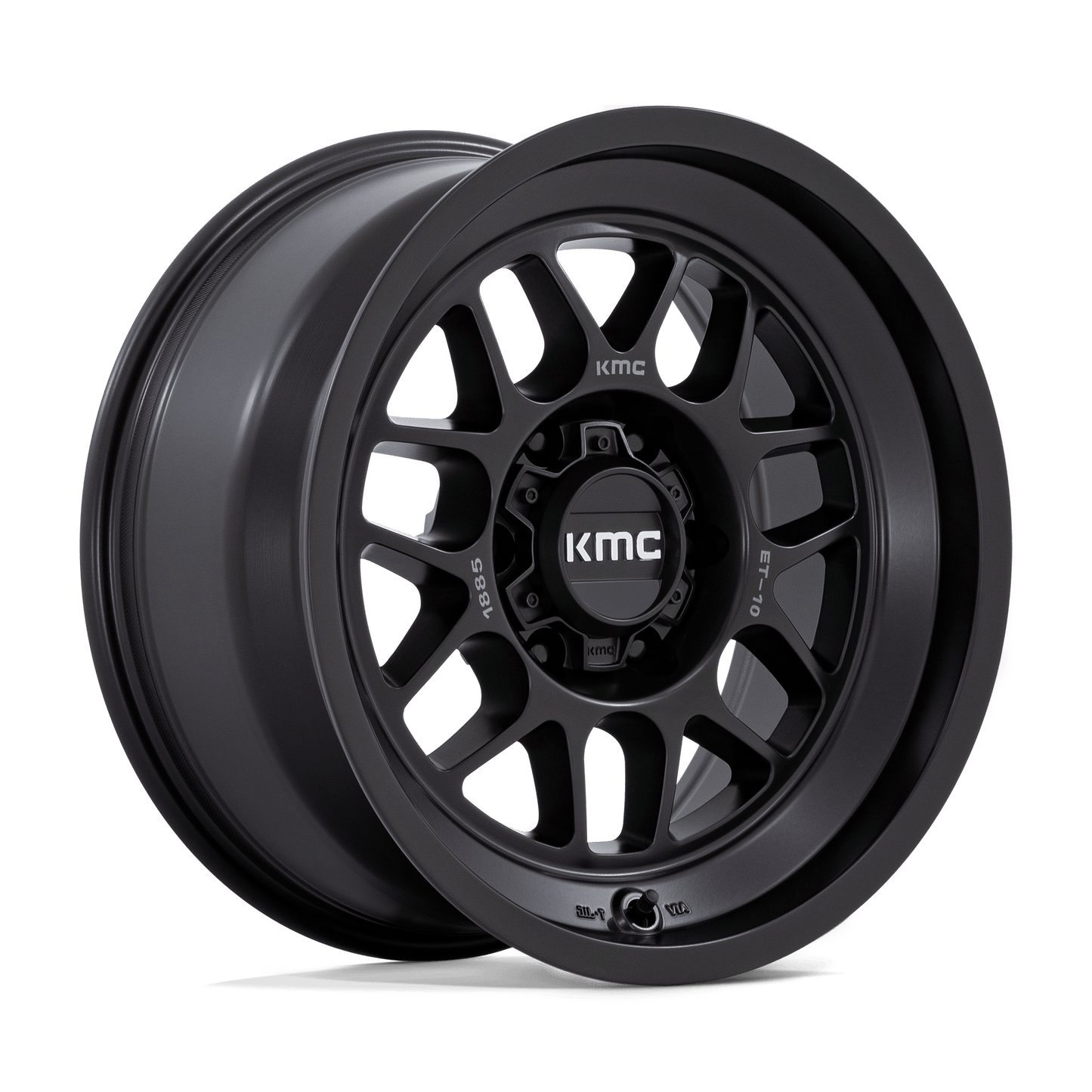 18x8.5 KMC KM725 Terra Satin Black Wheel 6x5.5 (0mm)