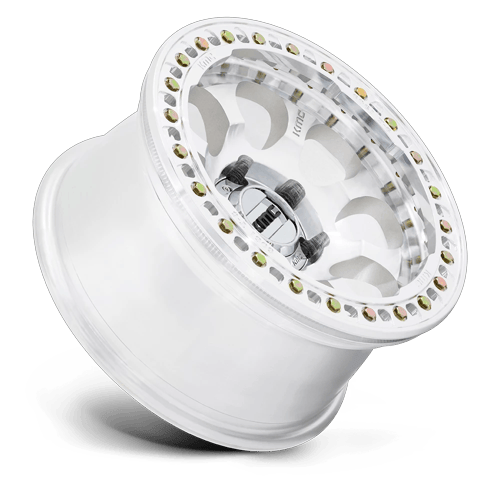 17x8.5 KMC KM237 Riot Machined BEADLOCK Wheel 5x5 (0mm)