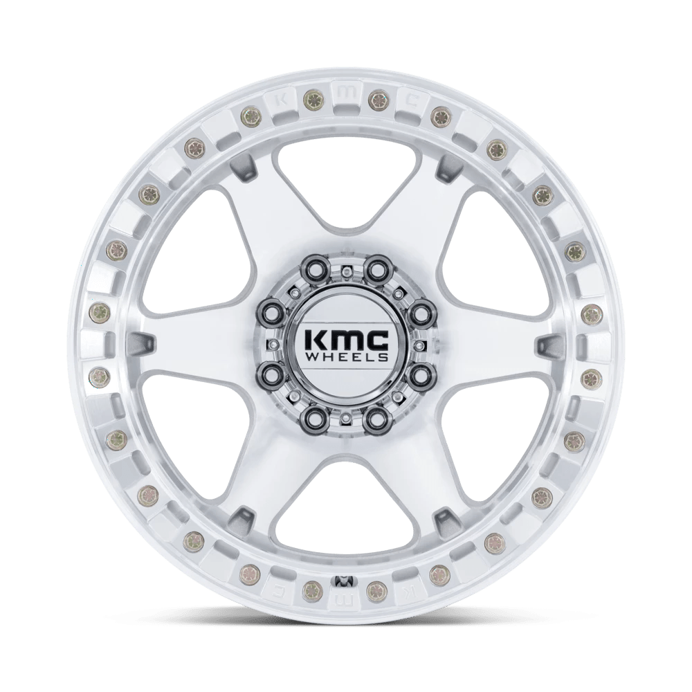 20x10 KMC KM238 VI Machined BEADLOCK Wheel Blank (-48mm)