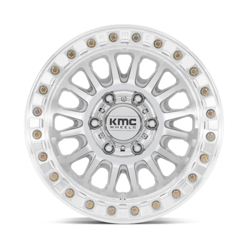 17x9 KMC KM239 Impact Machined BEADLOCK Wheel 5x5 (-12mm)