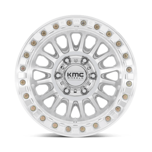 17x9 KMC KM239 Impact Machined BEADLOCK Wheel 8x6.5 (-38mm)