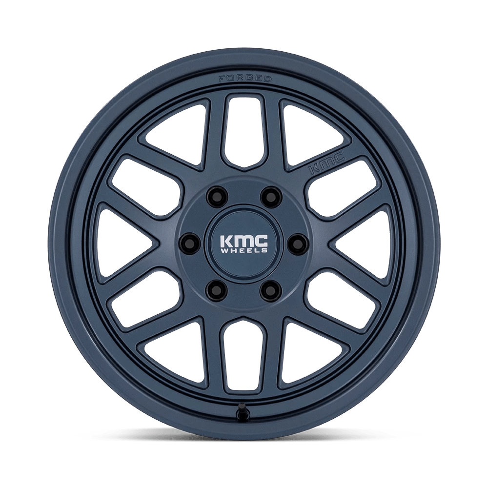 18x9 KMC KM446 Mesa Metallic Blue FORGED Wheel 6x5.5 (-12mm)