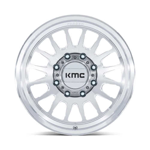 18x9 KMC KM452 Impact FORGED Raw Machined Wheel 8x6.5 (-12mm)