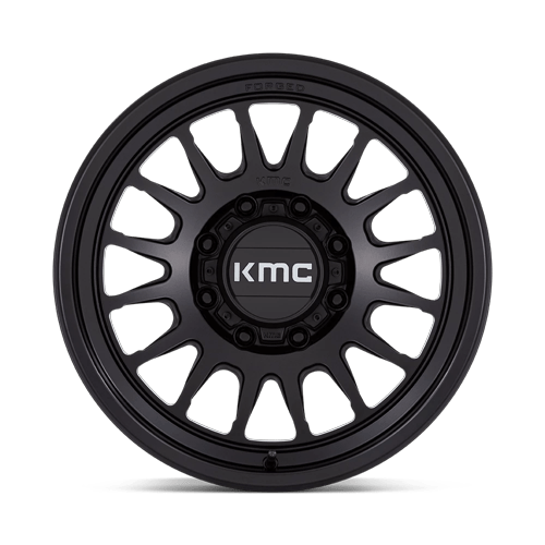 18x9 KMC KM452 Impact Satin Black FORGED Wheel 8x170 (18mm)