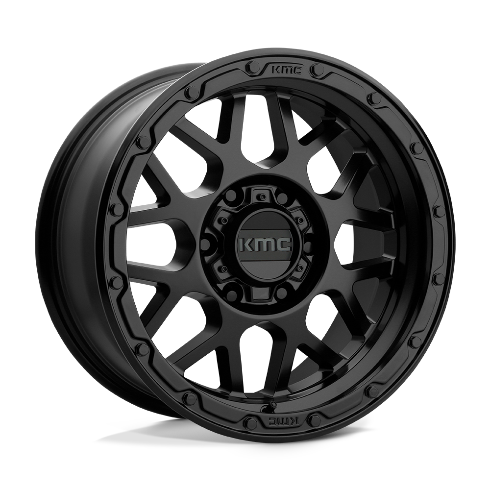 17x8.5 KMC KM535 GRENADE OFF-ROAD Matte Black Wheel 8x170 (0mm)